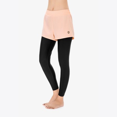 Quần đi biển nữ SOBIE legging 2 layer kín đáo Floral Aster