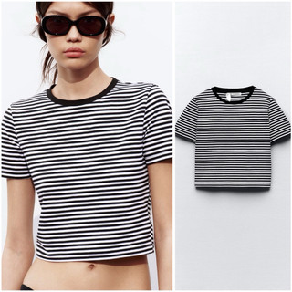 [SALE] Áo thun / áo phông croptop Za ra Auth