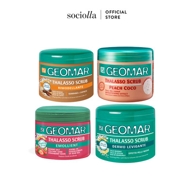 Muối Tắm Tẩy Tế Bào Chết, Dưỡng Ẩm Geomar Thalasso Scrub