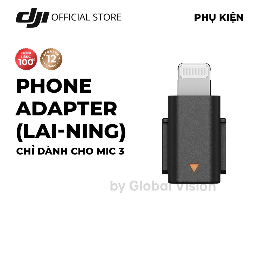 Đầu chuyển đổi DJI Mic 3 Adapter lai-ning