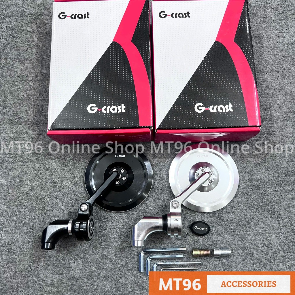 Gương G-Crast Tròn Lớn Full Xoay 360 Gắn Nhiều Dòng Xe