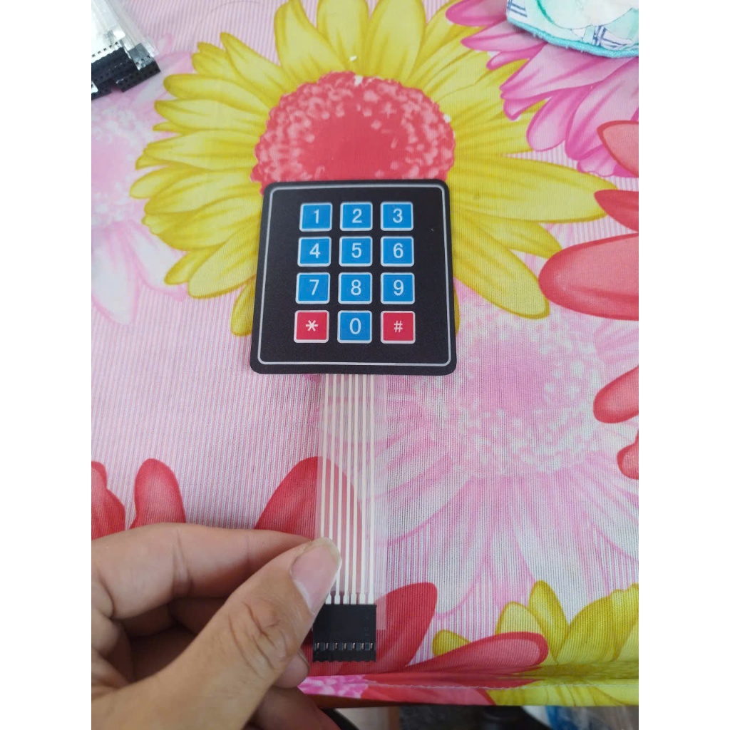 Bàn phím dán Keyboard 1x4, 3x4, 4x4, 5x4 - Ma trận bàn phím