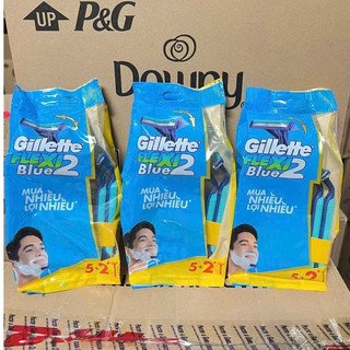 DẠO CẠO RÂU GILLETTE BLUE II PLUS (Bịch 6 cây)