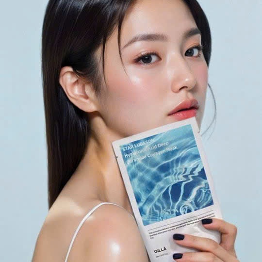 (Combo 4 miếng)(Date 01.09.2028) Mặt Nạ dưỡng ẩm Gilla8 Star Lubason Hyaluronic Acid Deep Ceramide C