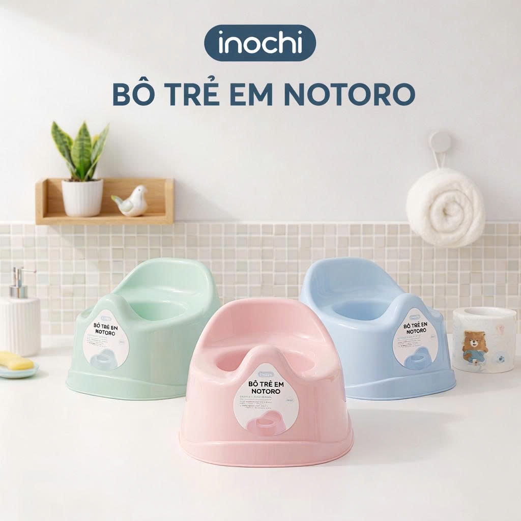 Bô Trẻ Em Inochi Notoro: An Toàn, Tiện Lợi, Chất Liệu Nhựa PP Nguyên Sinh
