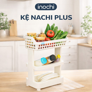 Kệ Nachi & Nachi Plus: Nhựa PP, Thiết Kế 3 Tầng, Dễ Tháo Lắp, Tiện Dụng, Gọn Gàng