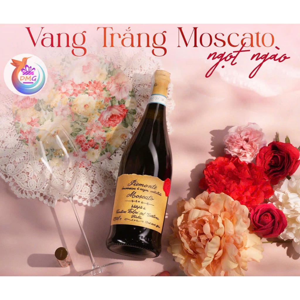 [NHẬP KHẨU] VANG TRẮNG NGỌT (Ý) PIEMONTE - 5% – DMG WINE