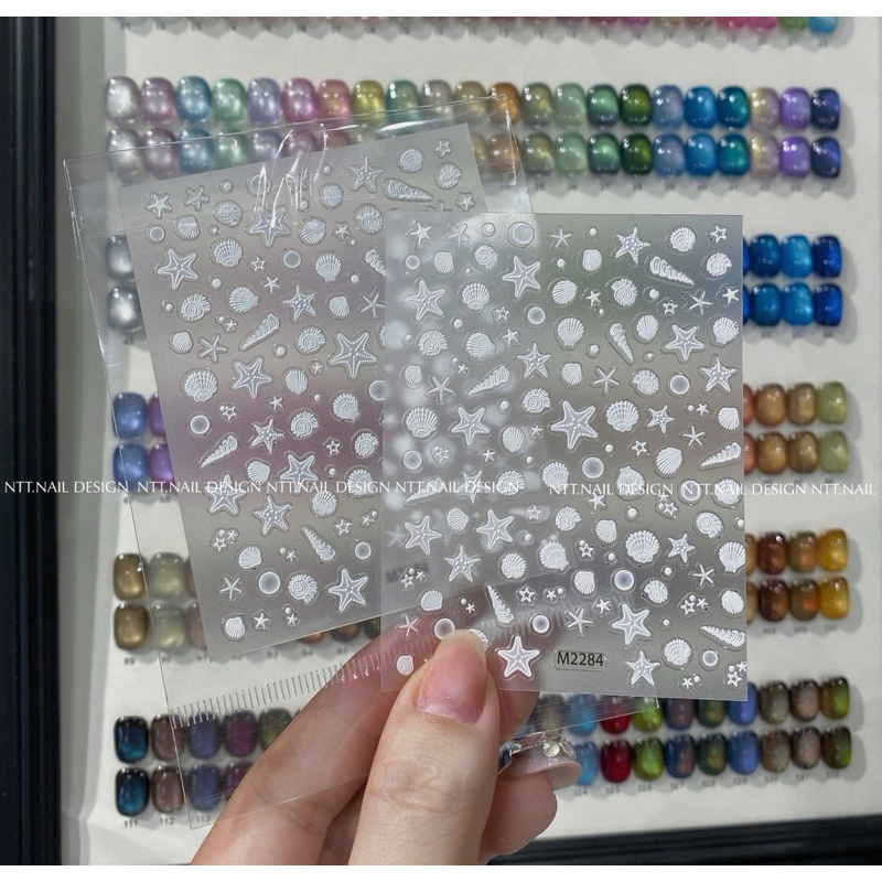 Stick biển dán móng làm nail M2284( 2 cái)