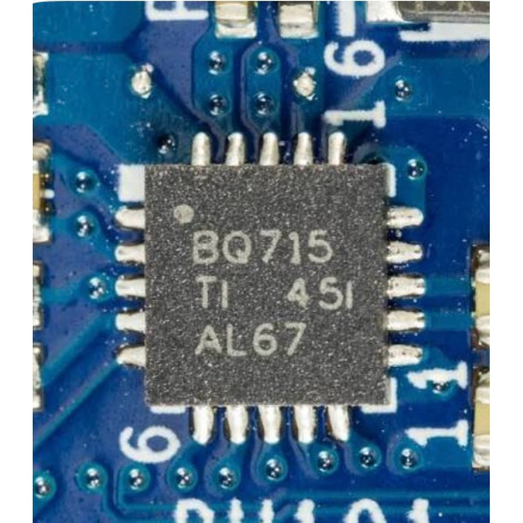 BQ715 BQ24715 = PQ715 ic quản lý trên bo mạch -mới nguyên bản