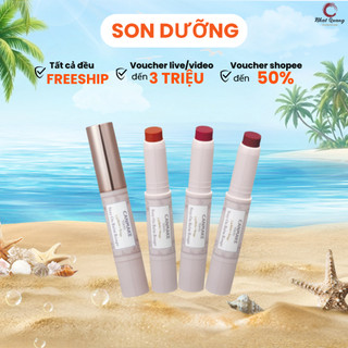 Son dưỡng chống nắng CANMAKE Stay-On Balm Rouge, có màu, nội địa Nhật (2,7g)