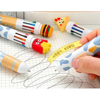 [Bút cute mới] Bút Bi Bấm 10 Màu