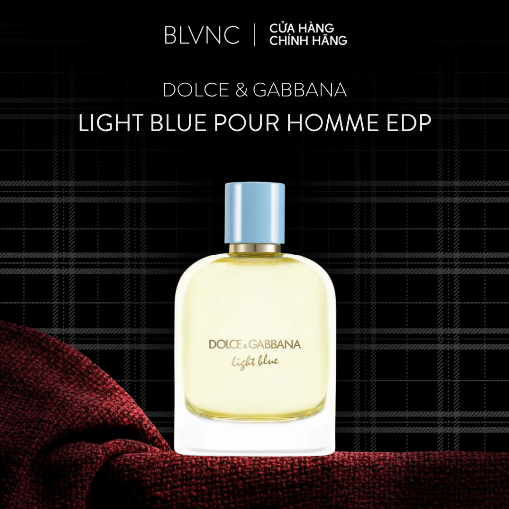 [BLANC] Nước hoa nam Dolce & Gabbana Light Blue Pour Homme EDP