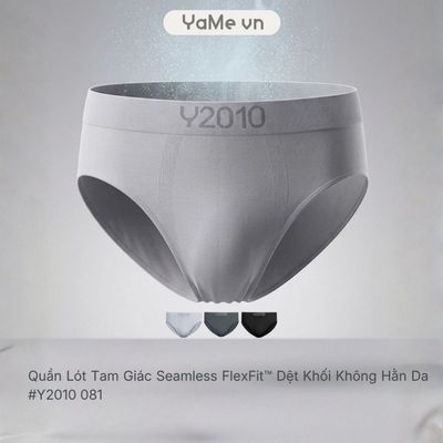 Quần Lót Tam Giác Nam Seamless FlexFit™ Dệt Khối Không Hằn Da #Y2010 081 20968 |YaMe|
