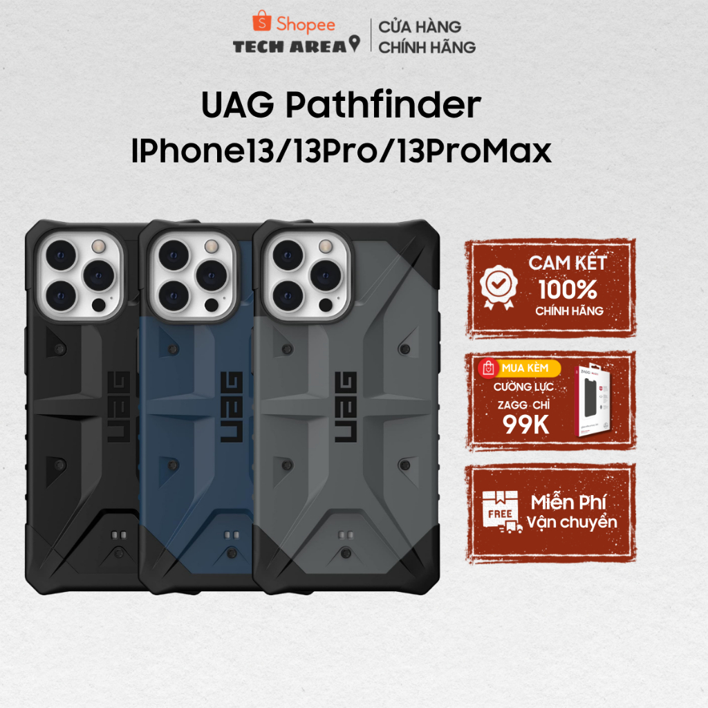 [UAG CHÍNH HÃNG] Ốp lưng UAG Pathfinder lPhone 13/13pro/13 pro max