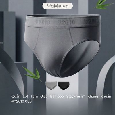 Quần Lót Tam Giác Nam Bamboo StayFresh™ Kháng Khuẩn #Y2010 083 21545 |YaMe|