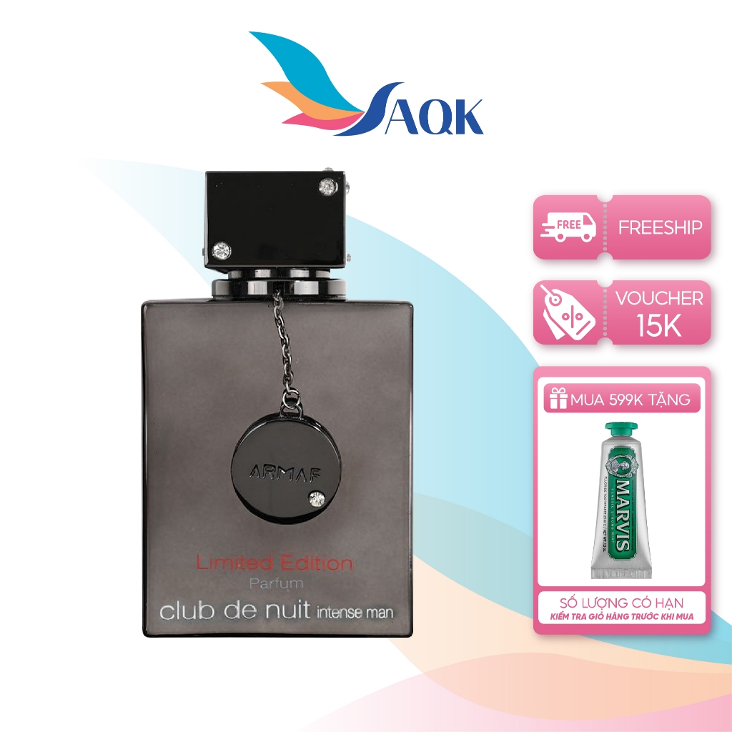 Nước hoa Armaf Club de Nuit Intense Man Limited Edition (105ml) - Mùi hương gỗ cay nồng cuốn hút và 