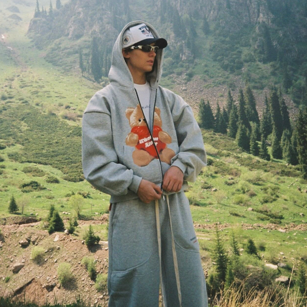 𝐖henever 𝐀telier | BEAR HOODIE ZIP / 3 COLOR