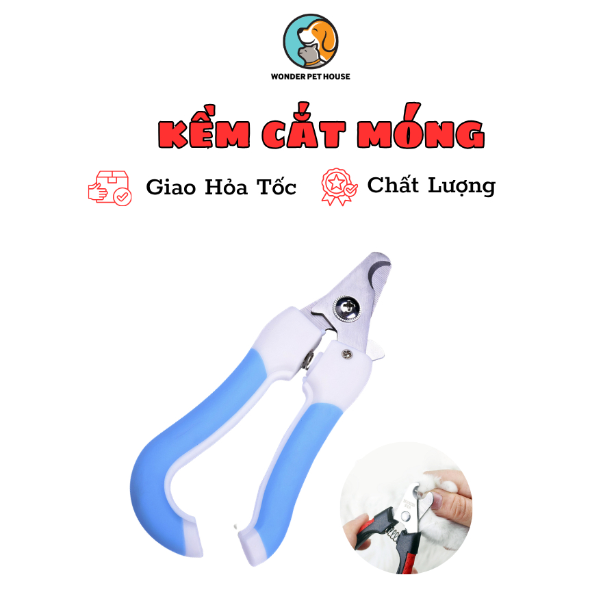 Kềm & Kéo Cắt Móng Cho Chó Mèo - An Toàn, Tiện Lợi, Chống Cào Xước