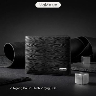 Ví Nam Ngang Da Bò Thịnh Vượng 006 22410 |YaMe|