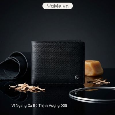 Ví Nam Ngang Da Bò Thịnh Vượng 005 22409 |YaMe|