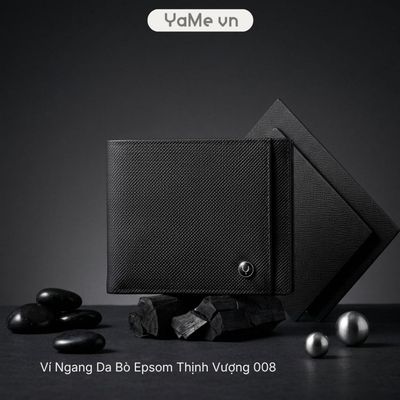 Ví Nam Ngang Da Bò Epsom Thịnh Vượng 008 22412 |YaMe|