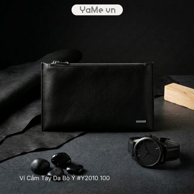 Ví Nam Cầm Tay Da Bò Ý #Y2010 100 22321 |YaMe|