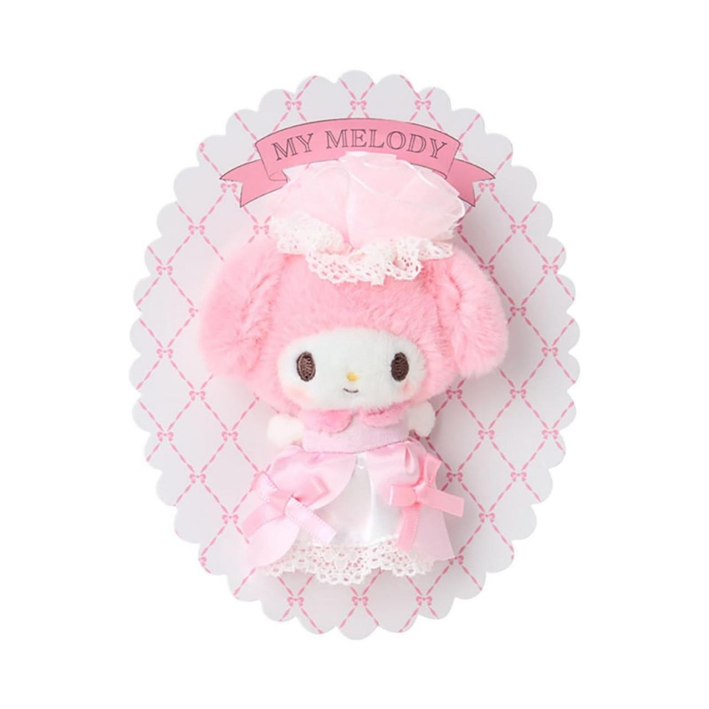 Gấu Bông My Melody Pin Cài Badge BST Công Nương My Melody