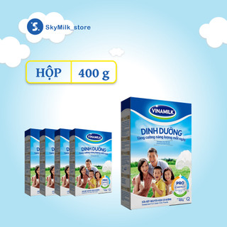 Sữa bột Vinamilk - Sữa bột nguyên kem dinh dưỡng Vinamilk có đường - Hộp giấy 400g