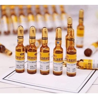 Vitamin C Hàn Quốc Vitamin C Spa | Vỉ 10 Ống 1 Hộp 50 Ống
