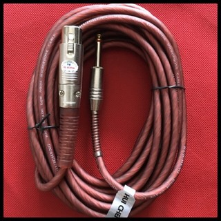Dây micro nâu dài 6m( hàng chính hãng huicheng) - bh 1 tháng lỗi đổi mới