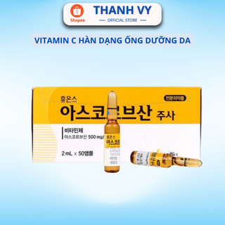 Vitamin C Hàn Quốc Vitamin C Spa | Vỉ 10 Ống 1 Hộp 50 Ống