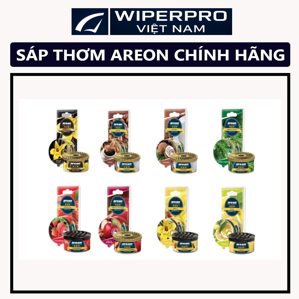Sáp Thơm ô Tô AREON Có Tem Chống Giả CHÍNH HÃNG - Nước Hoa ô Tô AREON - Sáp Thơm AREON Khử Mùi Xe Hơ