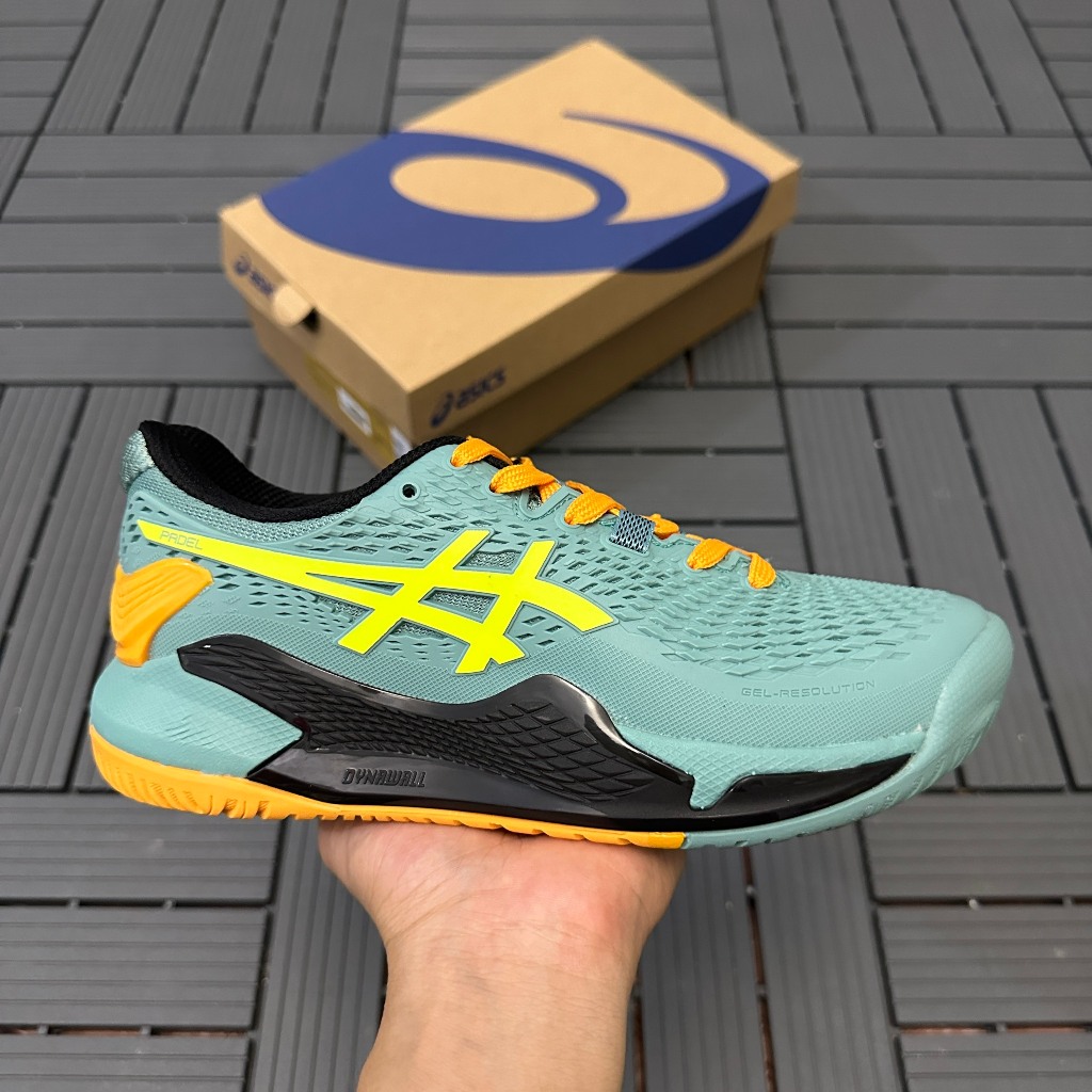 Giày Pickleball/Tennis - GEL 9 Xanh Đen dây Cam - 93 SNEAKER