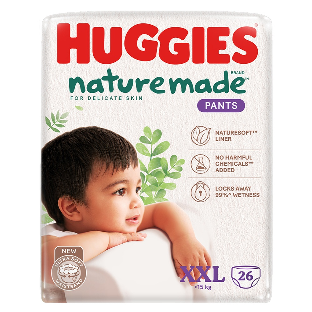 [Quà tặng không bán Huggies] Tã bỉm Huggies Nature Made XXL26_03844