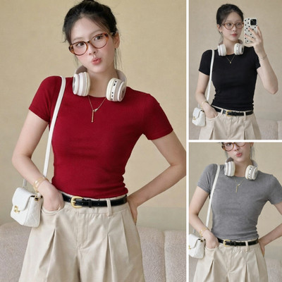 Áo thun nữ dáng ôm NA05 slim fit co giãn 4 chiều Loza PH403310