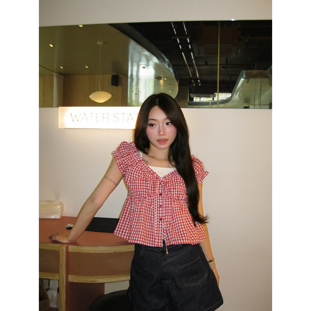 Áo kiểu Miko Top ✿ 𝐁𝐲 𝐄𝐢𝐠𝐡𝐭𝐞𝐞𝐧 𝐀𝐠𝐚𝐢𝐧