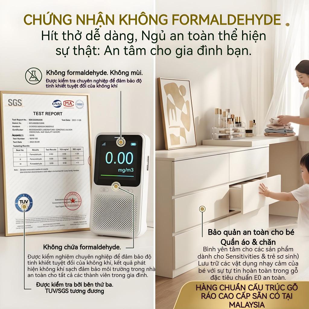 ALVIN Bàn trang điểm bàn làm việc bao gồm các ngăn tủ tiết kiệm rất nhiều không gian và có dung tích lớn | BigBuy360 - bigbuy360.vn