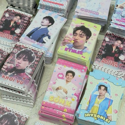 Card des ATSH 2025 - cán mờ - Ryn Lee, CongB, Sơn.K, Jaysonlei, Mason, Dillan, …. (Đọc kỹ mô tả)