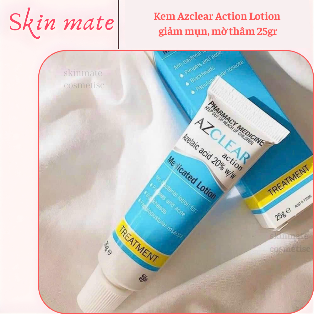 Kem Azclear Action Lotion giảm mụn, mờ thâm 25gr