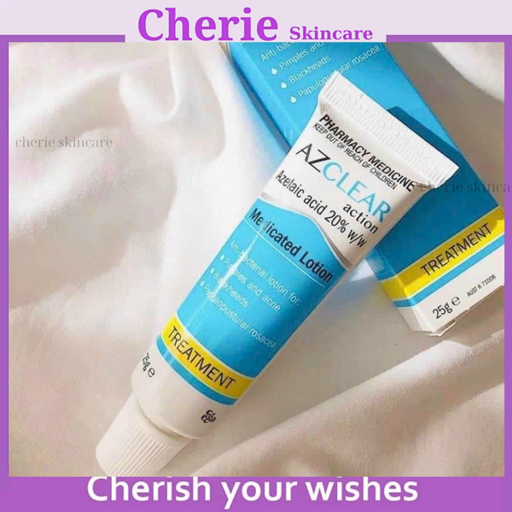 Kem Azclear Action Lotion giảm mụn, mờ thâm 25gr