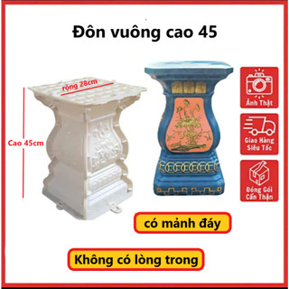 Khuôn đúc chân đôn cao cao đa năng - Phù hợp nhiều loại chậu cảnh