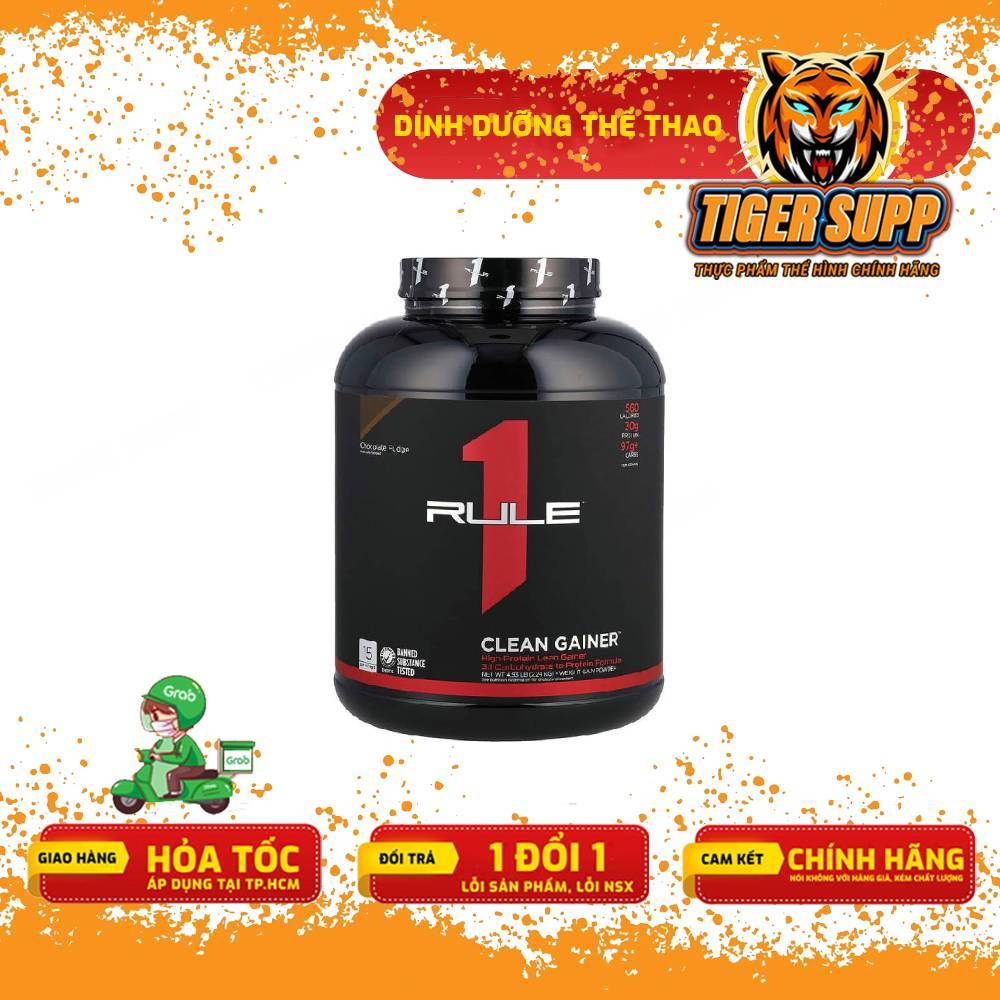 Rule1 Clean Gainer 5lbs – Mass Sạch Cho Người Chơi Thể Thao