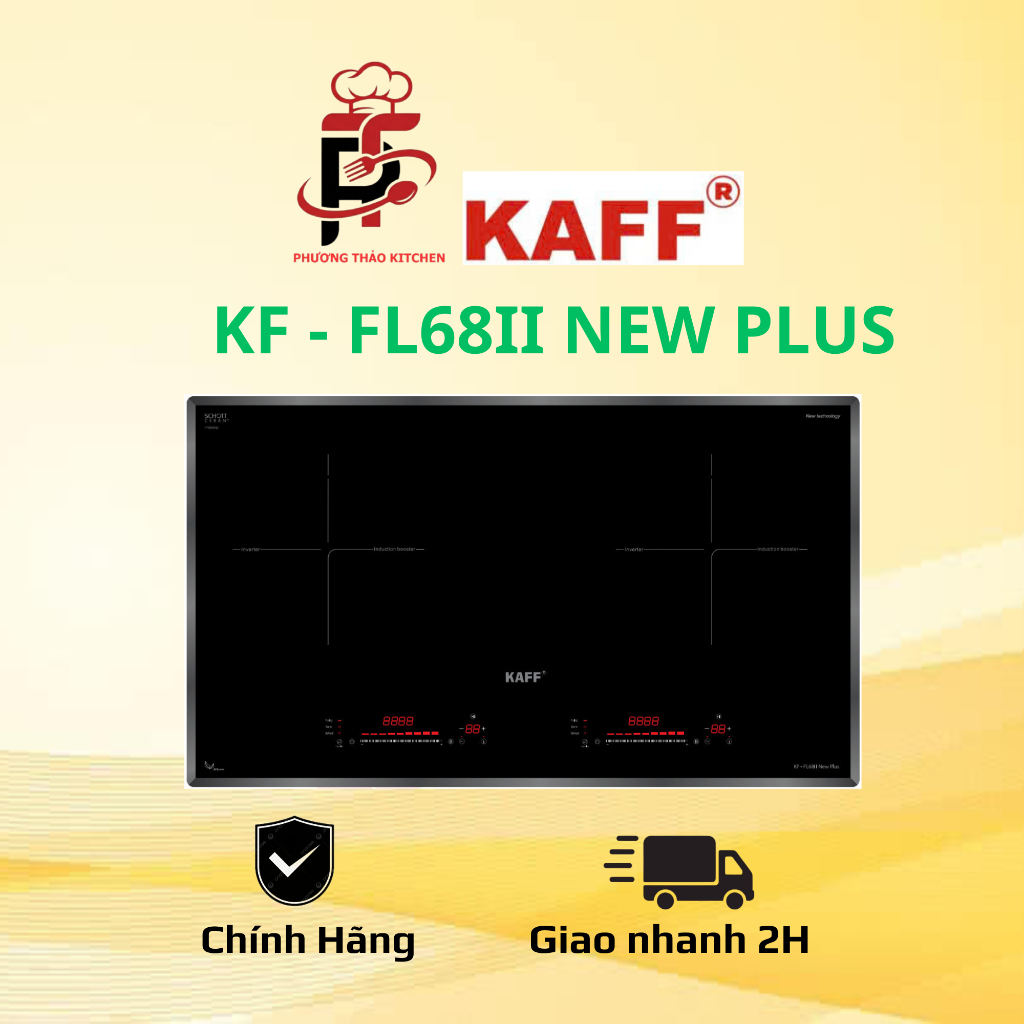 BẾP TỪ ĐÔI KAFF   KF - FL68II NEW PLUS