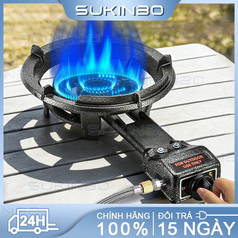 Bếp Gas Công Nghiệp Bếp Khè Đơn Bếp ga mini siêu bên,tiết kiệm ga Bếp ga nhỏ gọn tiện dụng