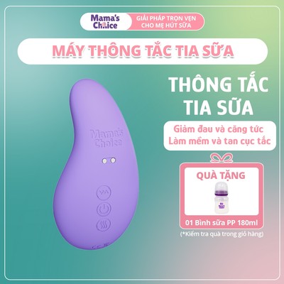Máy Thông Tắc Tia Sữa, Hỗ Trợ Kích Sữa và Phản Xạ Xuống Sữa Nhanh, 10 Chế Độ Massage Êm Ái, Thương Hiệu Mama's Choice