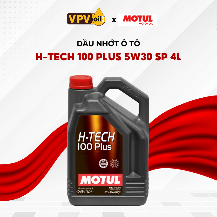 Dầu nhớt xe ô tô Motul H-TECH 100 Plus 5w30 4L