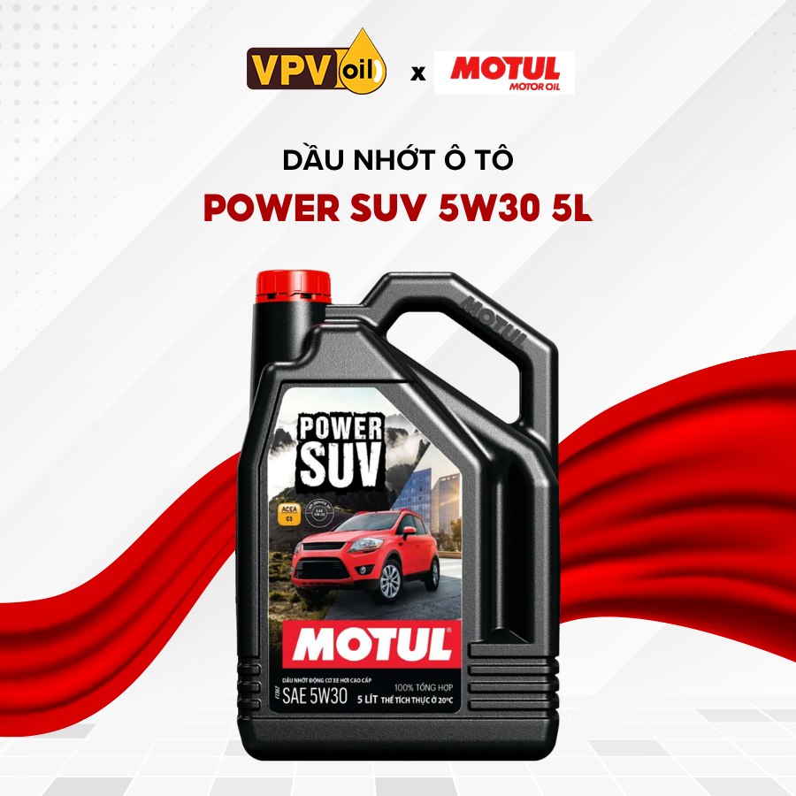 Dầu nhớt xe ô  tô Power SUV 5W30 5L
