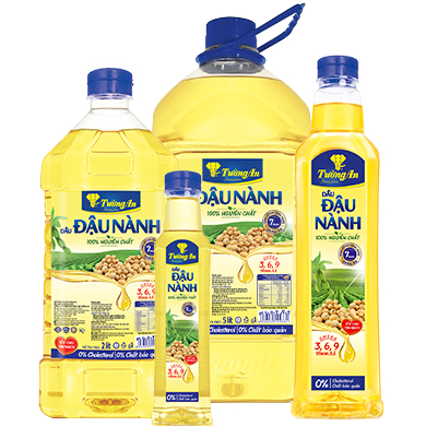 DẦU ĐẬU LÀNH TƯỜNG AN - CHAI 1 LÍT, 2 LÍT, 5 LÍT