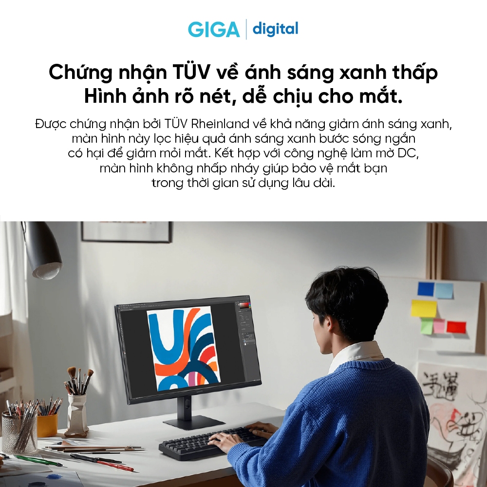 Màn hình máy tính Xiaomi Monitor A27i 2026 - IPS, FHD 1080p - Tần số quét cao 144Hz - ∆E<1 - Giảm ánh sáng xanh | BigBuy360 - bigbuy360.vn