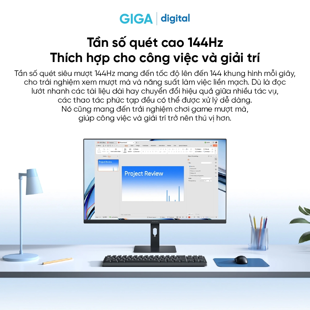 Màn hình máy tính Xiaomi Monitor A27i 2026 - IPS, FHD 1080p - Tần số quét cao 144Hz - ∆E<1 - Giảm ánh sáng xanh | BigBuy360 - bigbuy360.vn